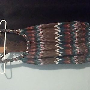 Braided shoulder tank top